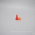 24410 Red and Orange Color Cosmetic Long Nozzle Plastic Cap